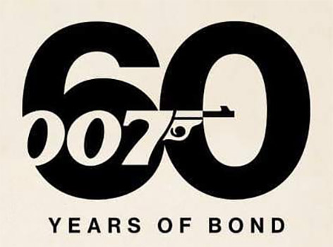 james bond 60th anniversary