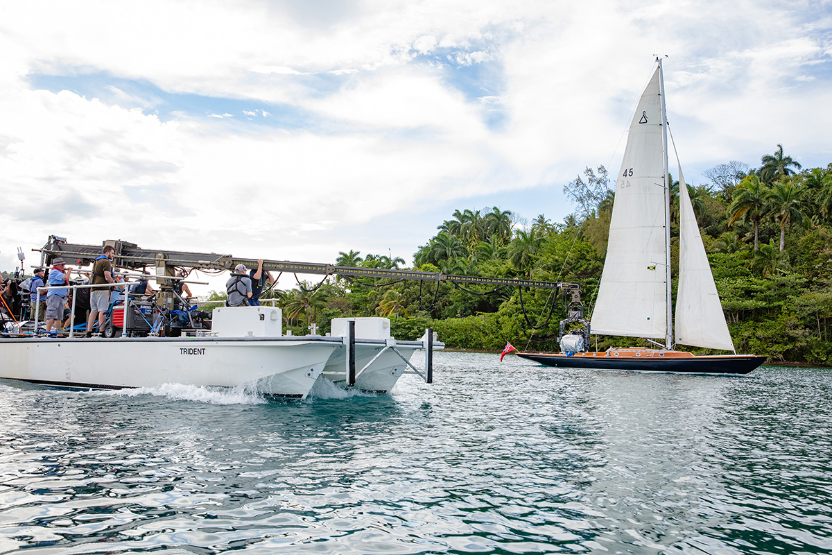 Spirit 46 Yacht featured in No Time To Die James Bond filming jamaica