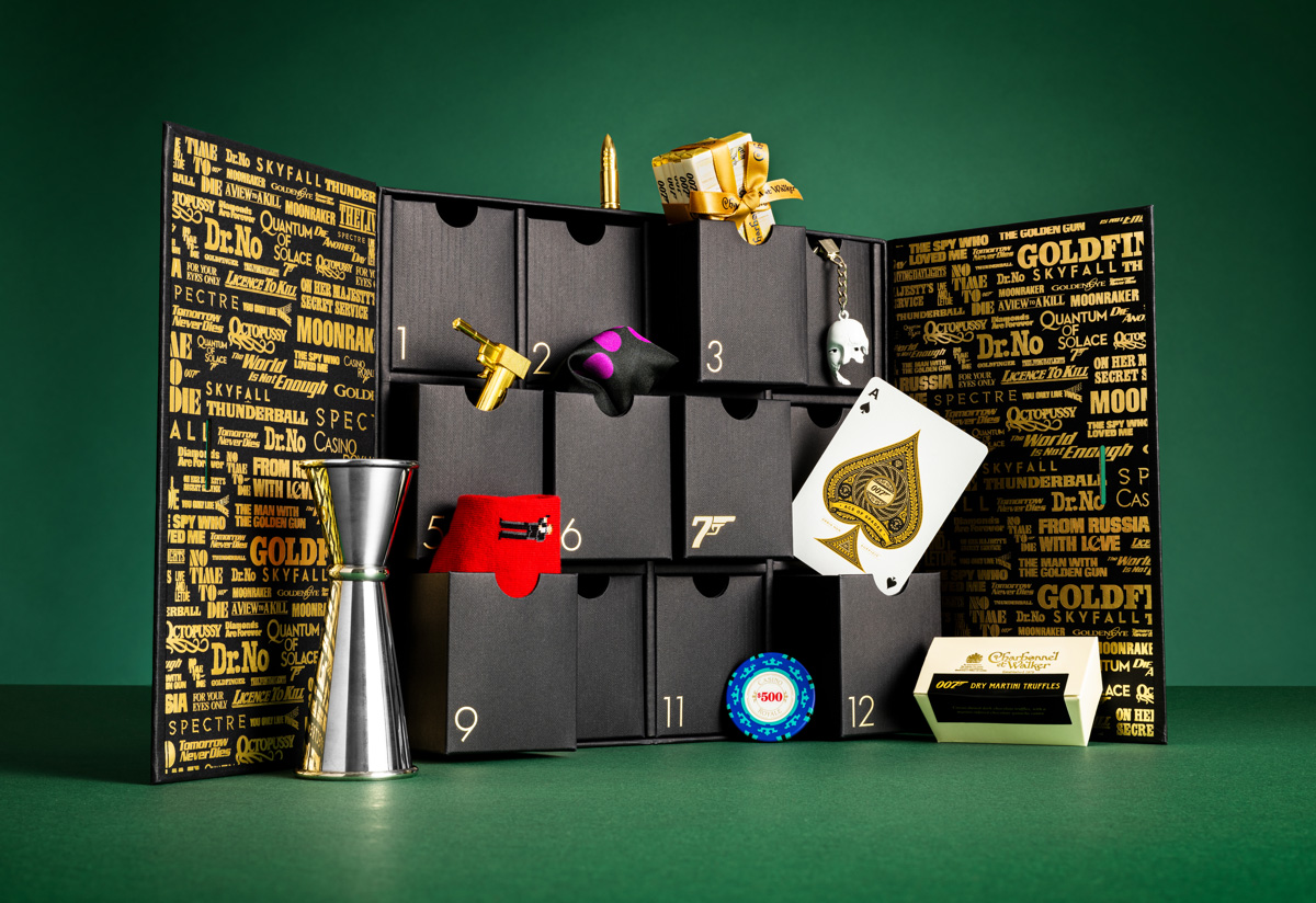 The World s First 007 Advent Calendar 12 Days Of James Bond Bond Lifestyle