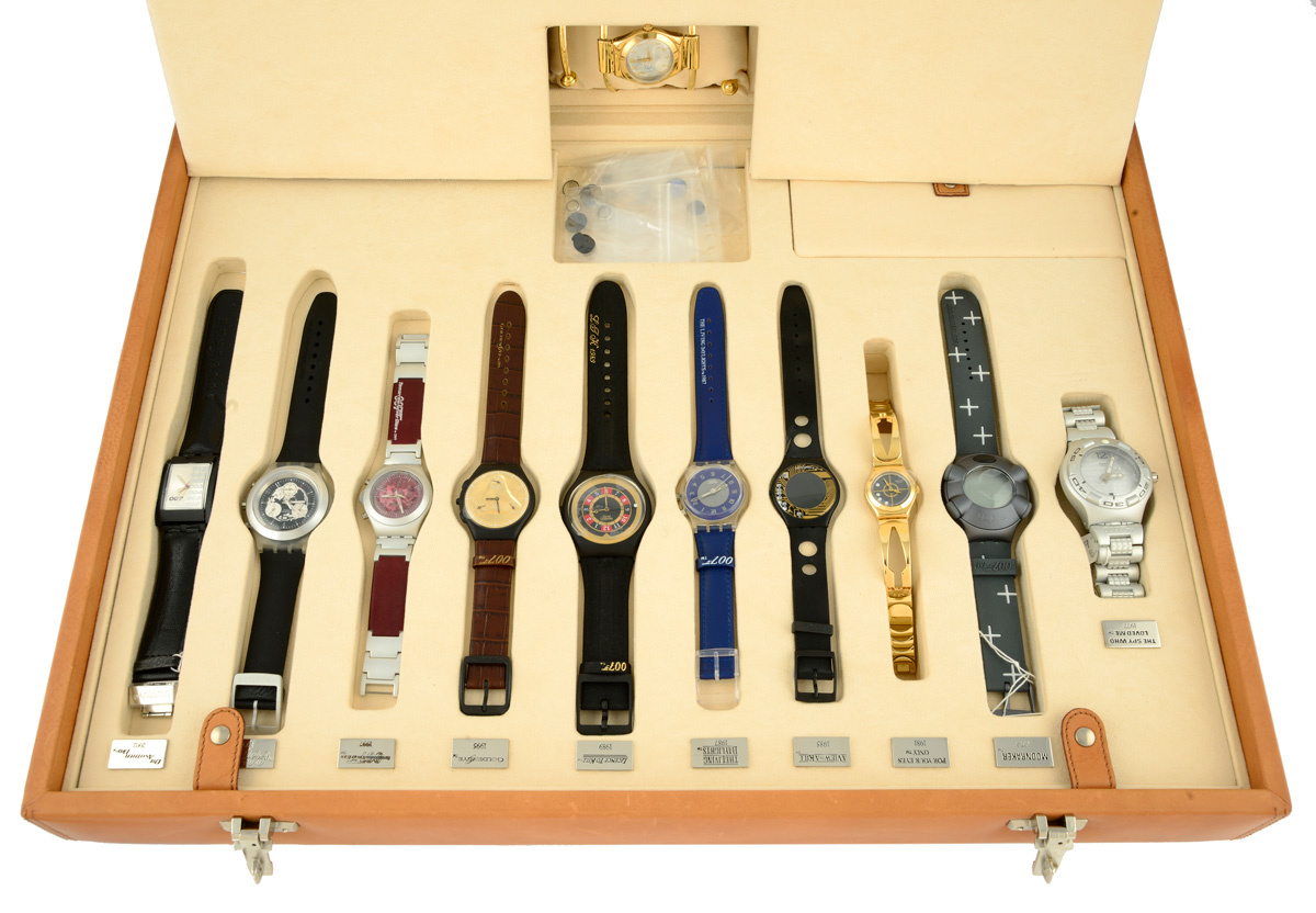 Limited Edition James Bond 40th Anniversary 2002 Swatch watch