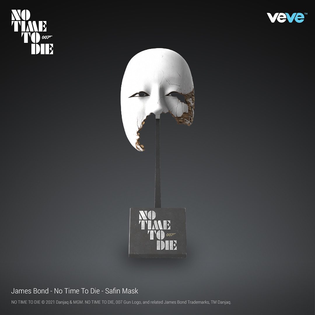 no time to die noh mask safin digital nft veve collectible