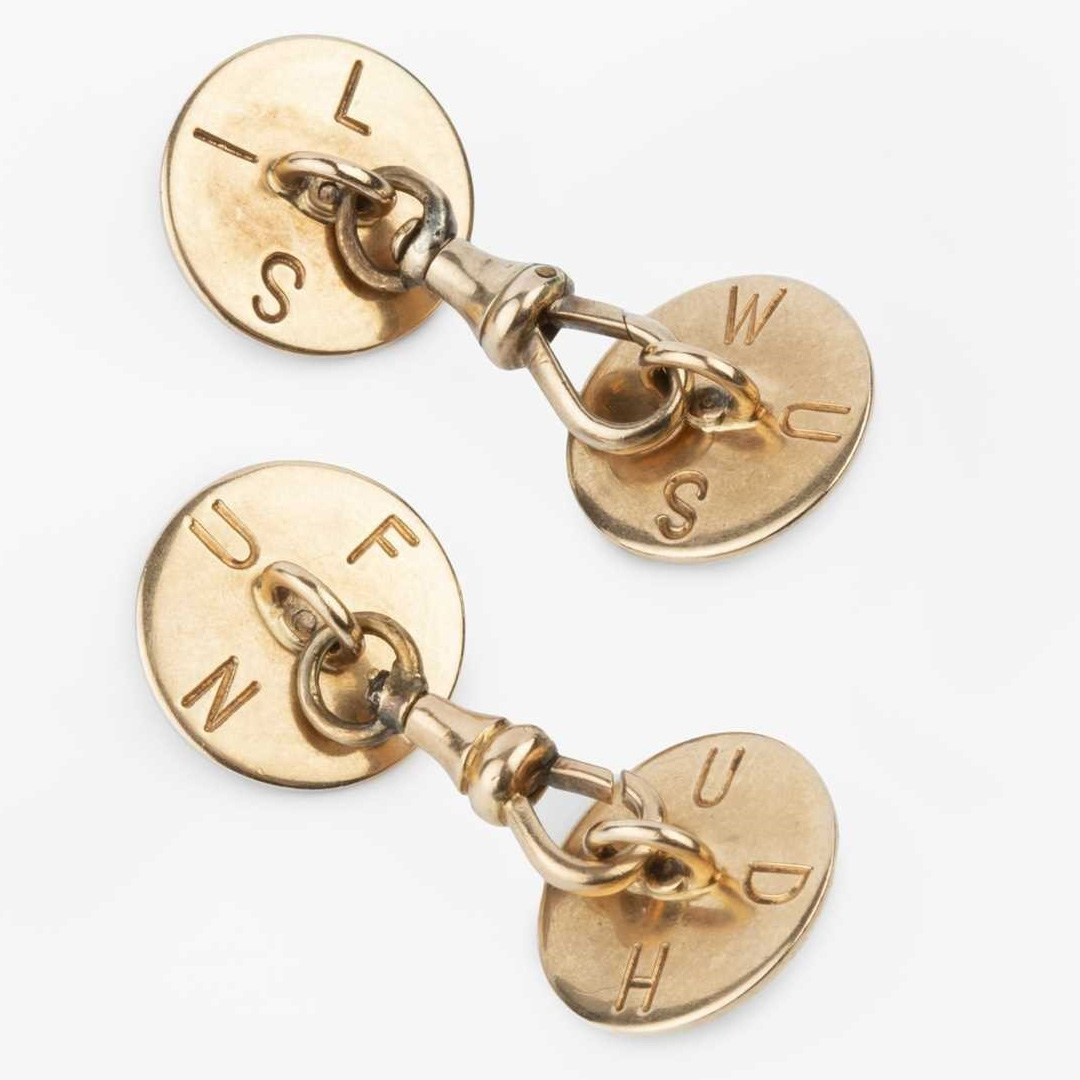 ian fleming cufflinks secret code