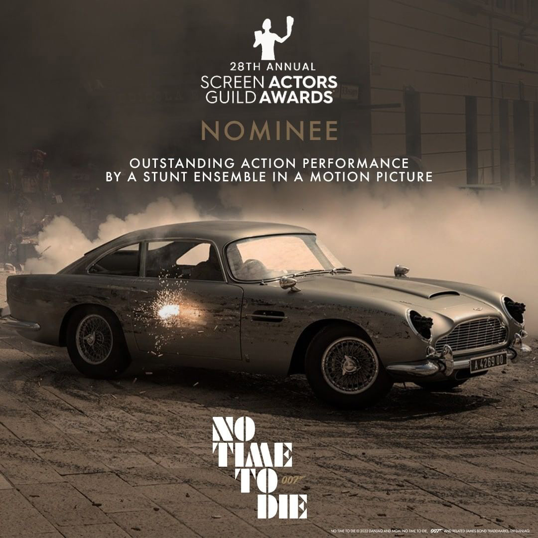 SAGA Stunt Award Nomination No Time To Die