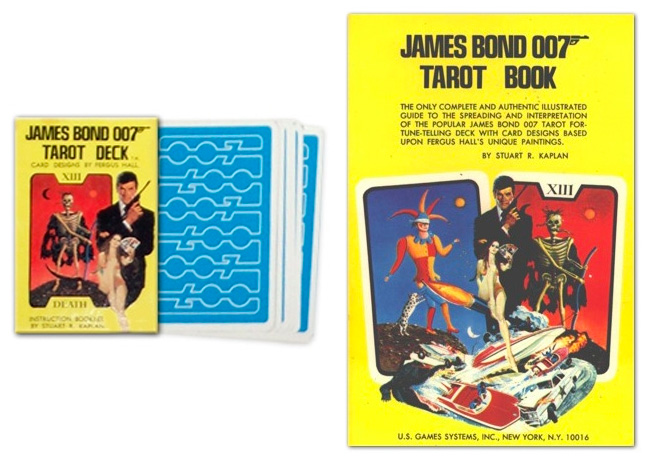 vintage tarot card james bond 007 live and let die