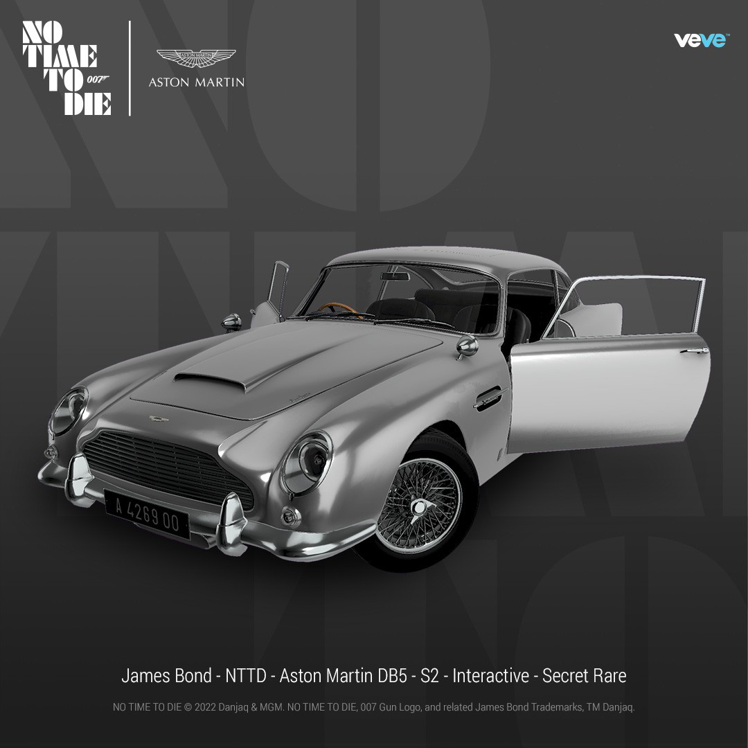 No Time To Die Aston Martin DB5 Interactive S2 VEVE