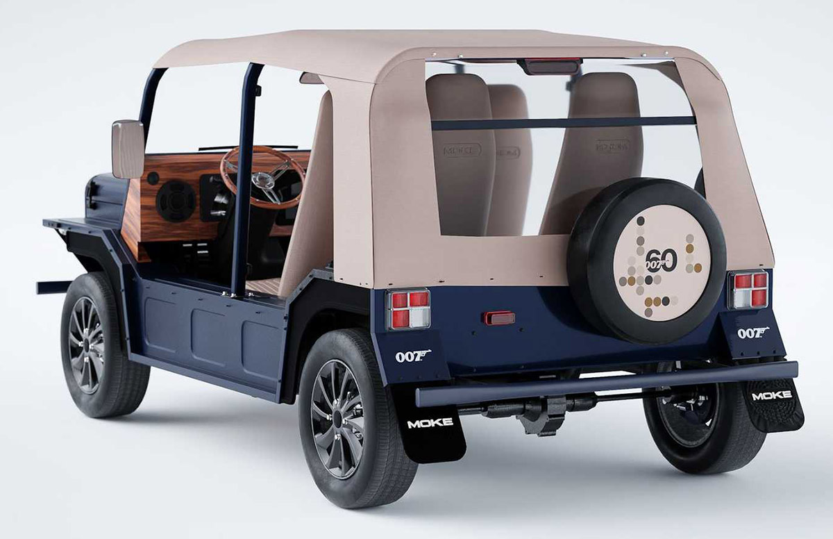60 Years of Bond Moke Special Edition rear