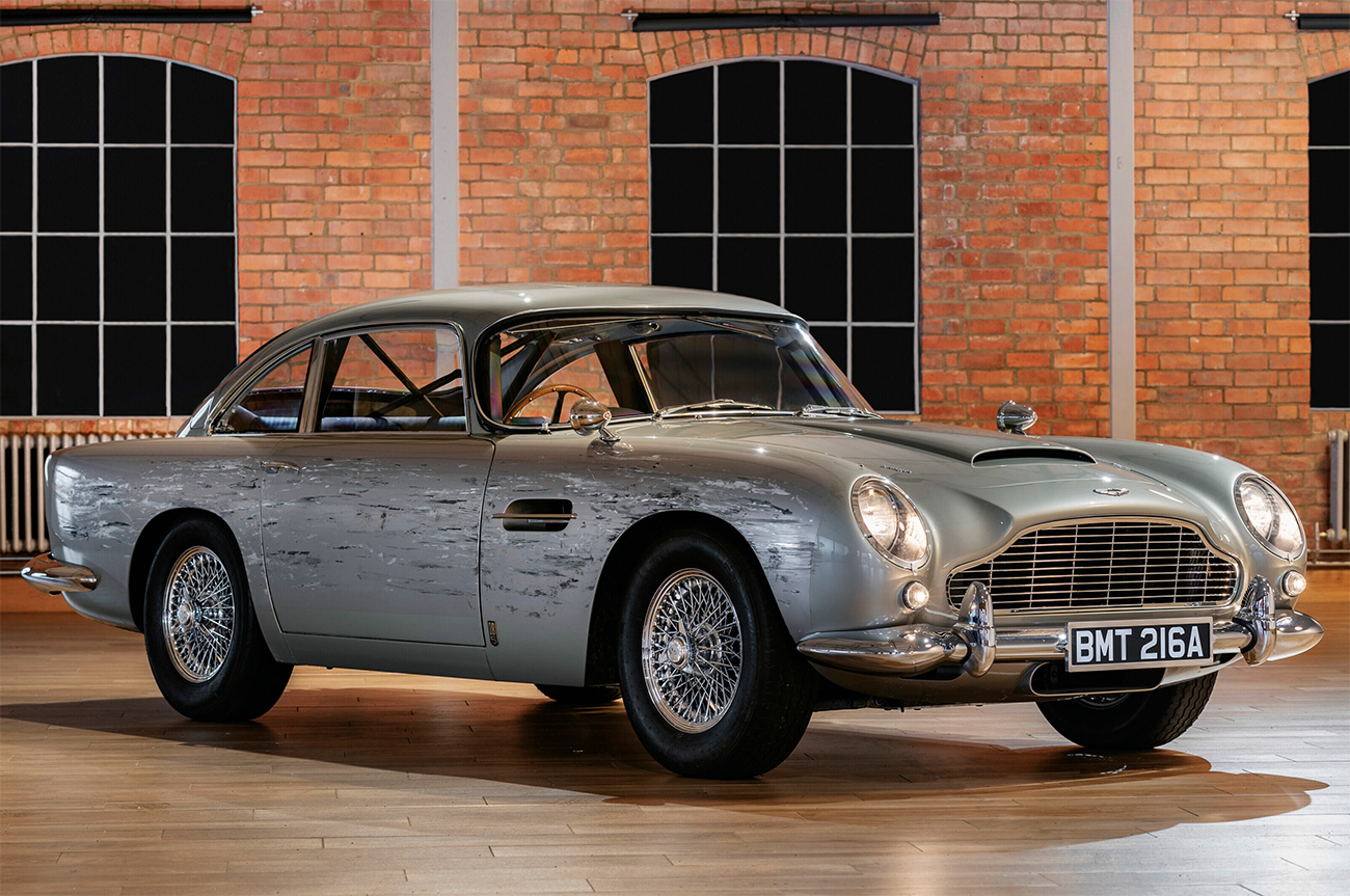 No Time To Die Aston Martin replica DB5 stunt car