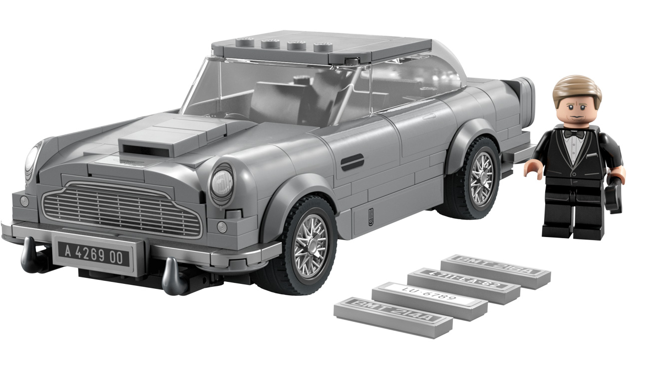 LEGO James Bond 007 Aston Martin DB5 Speed Champions minifigure