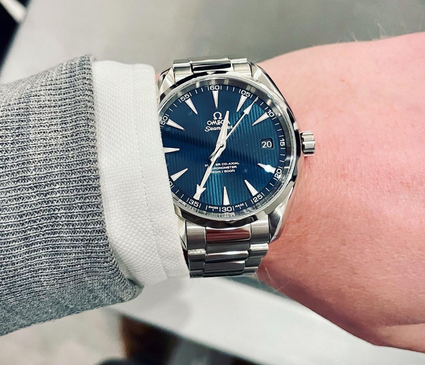 omega aqua terra auction christies