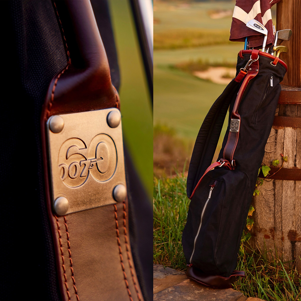 Penfold x 007 60th Anniversary Golf Bag and accessories | Bond