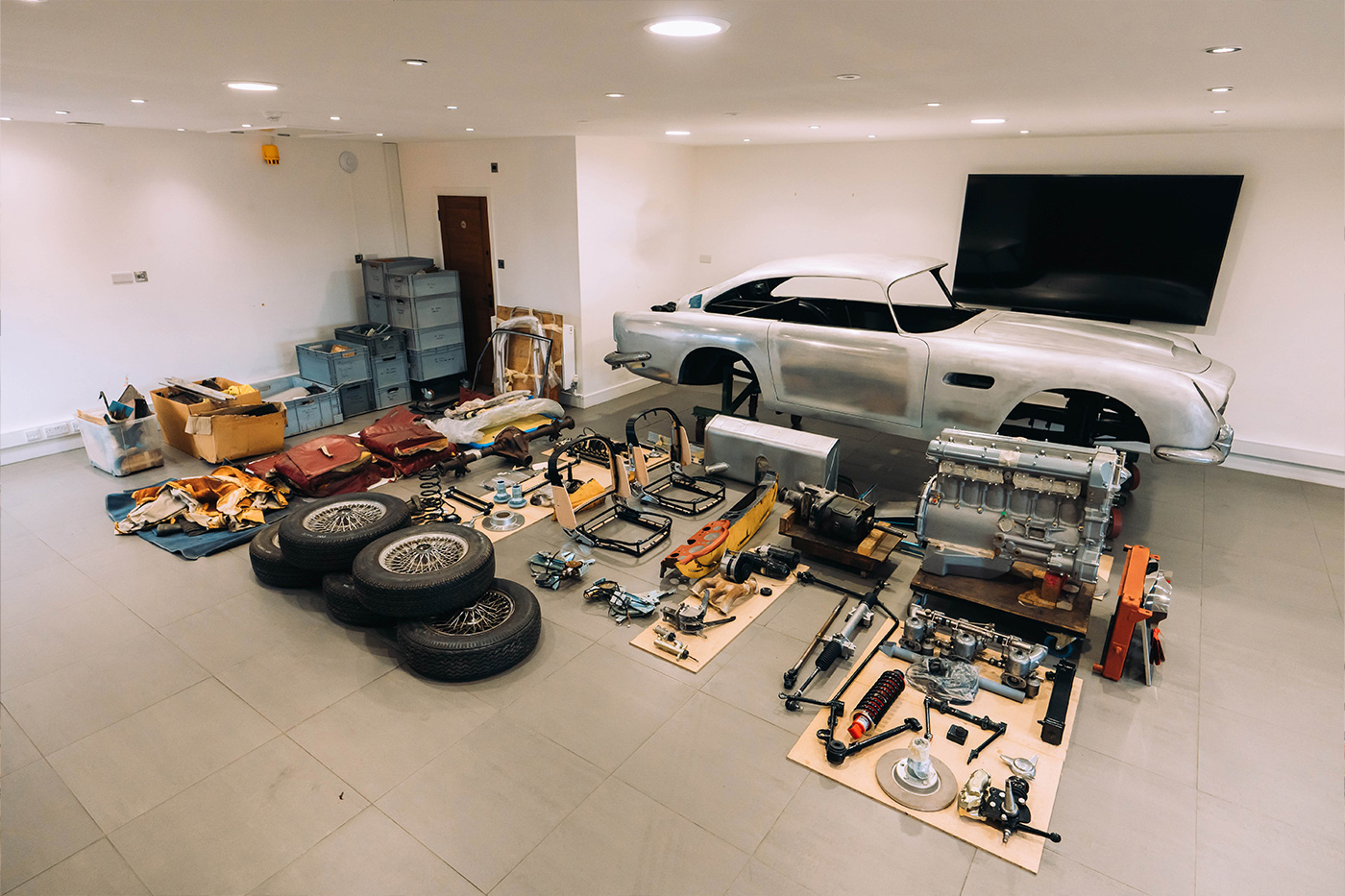 Aston Martin DB5 auction restoration project all 2