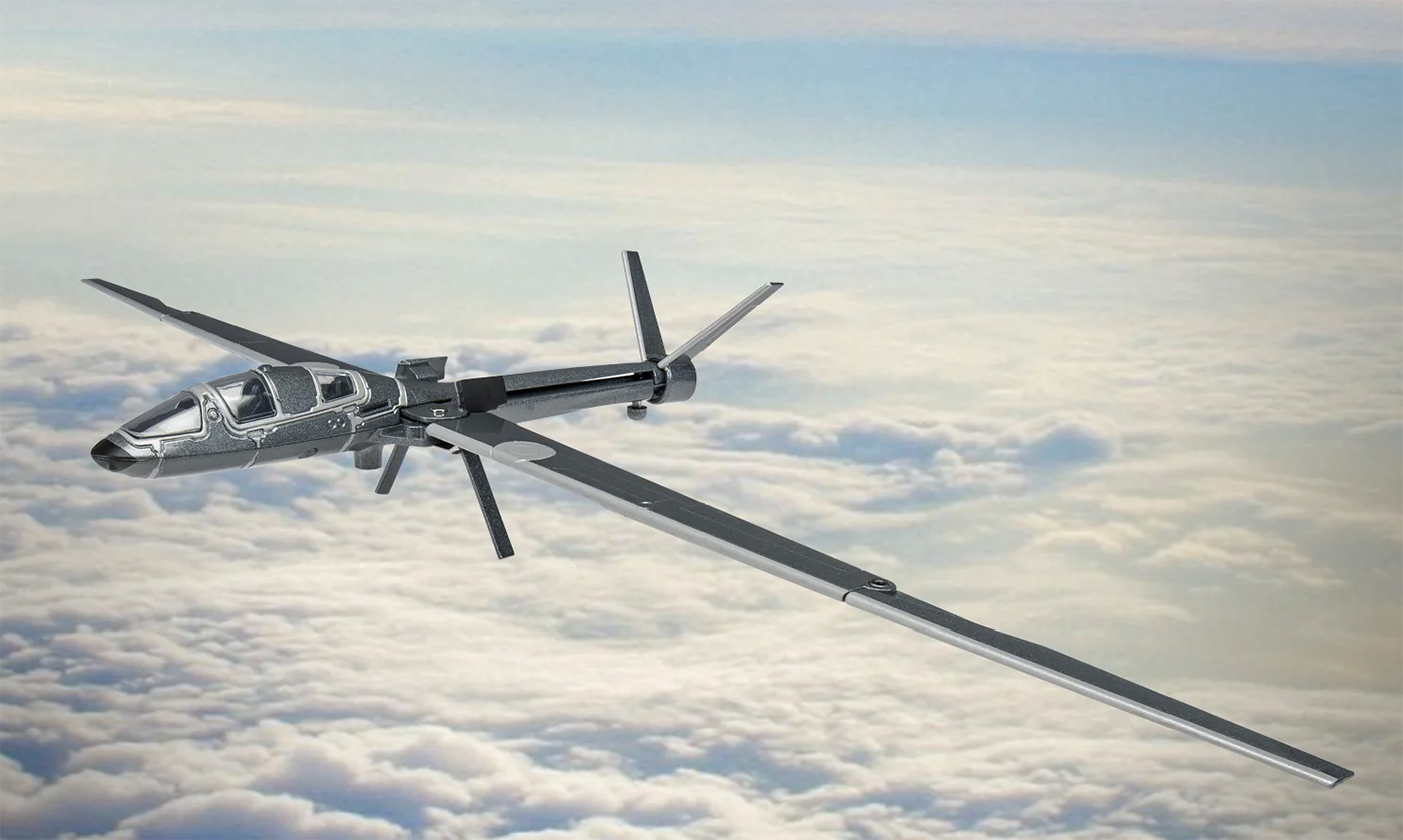 The first James Bond Q Glider Model No Time To Die Edition By