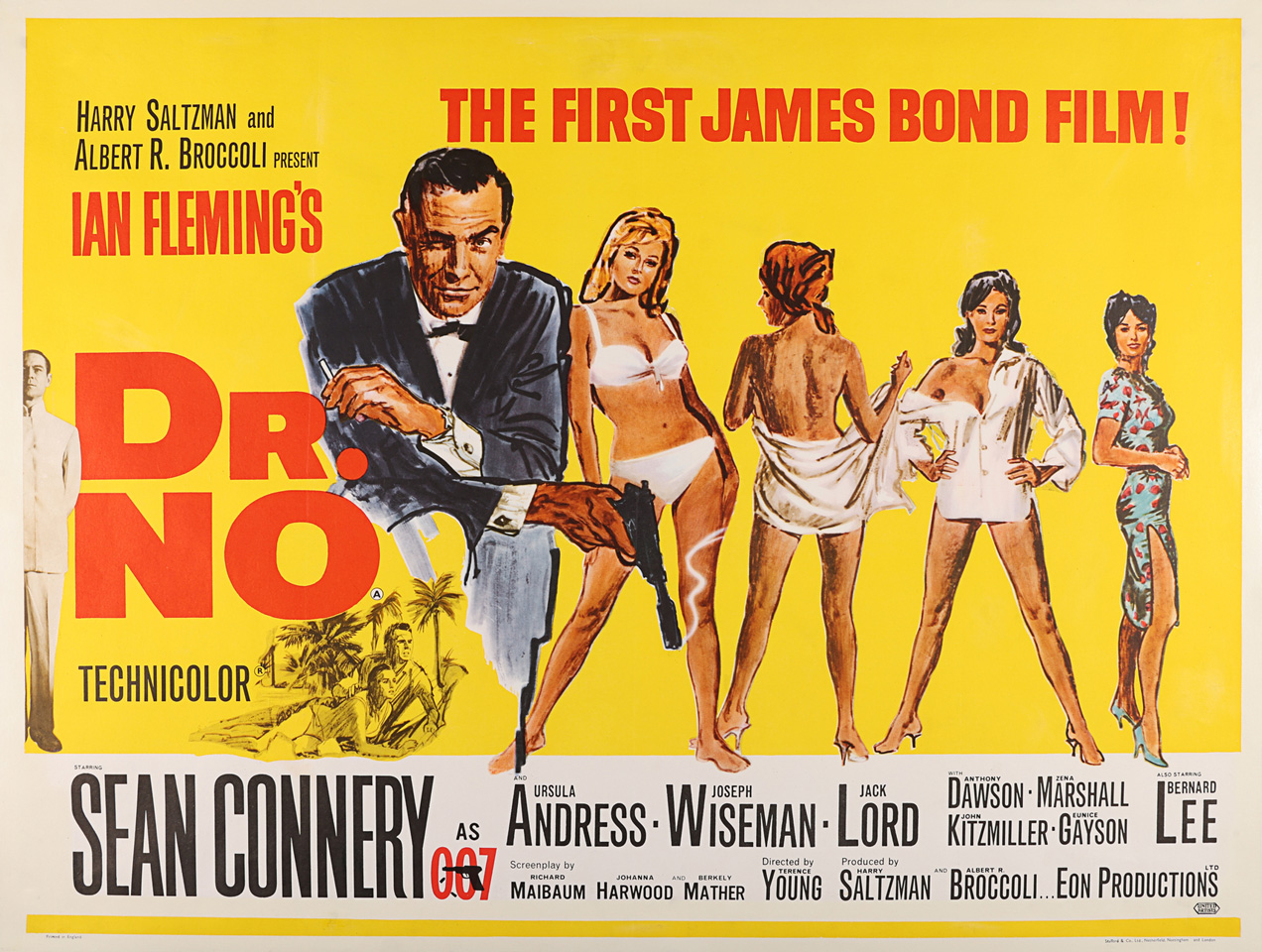 Propstore James Bond Poster Auction Dr No