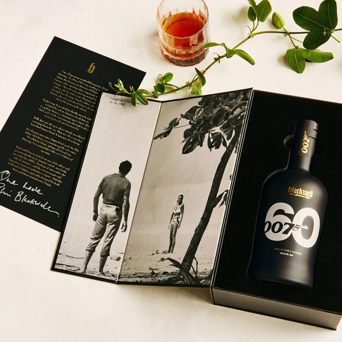 Blackwell Limited James Bond Jamaican Rum Signed and Numbered Edition 007
