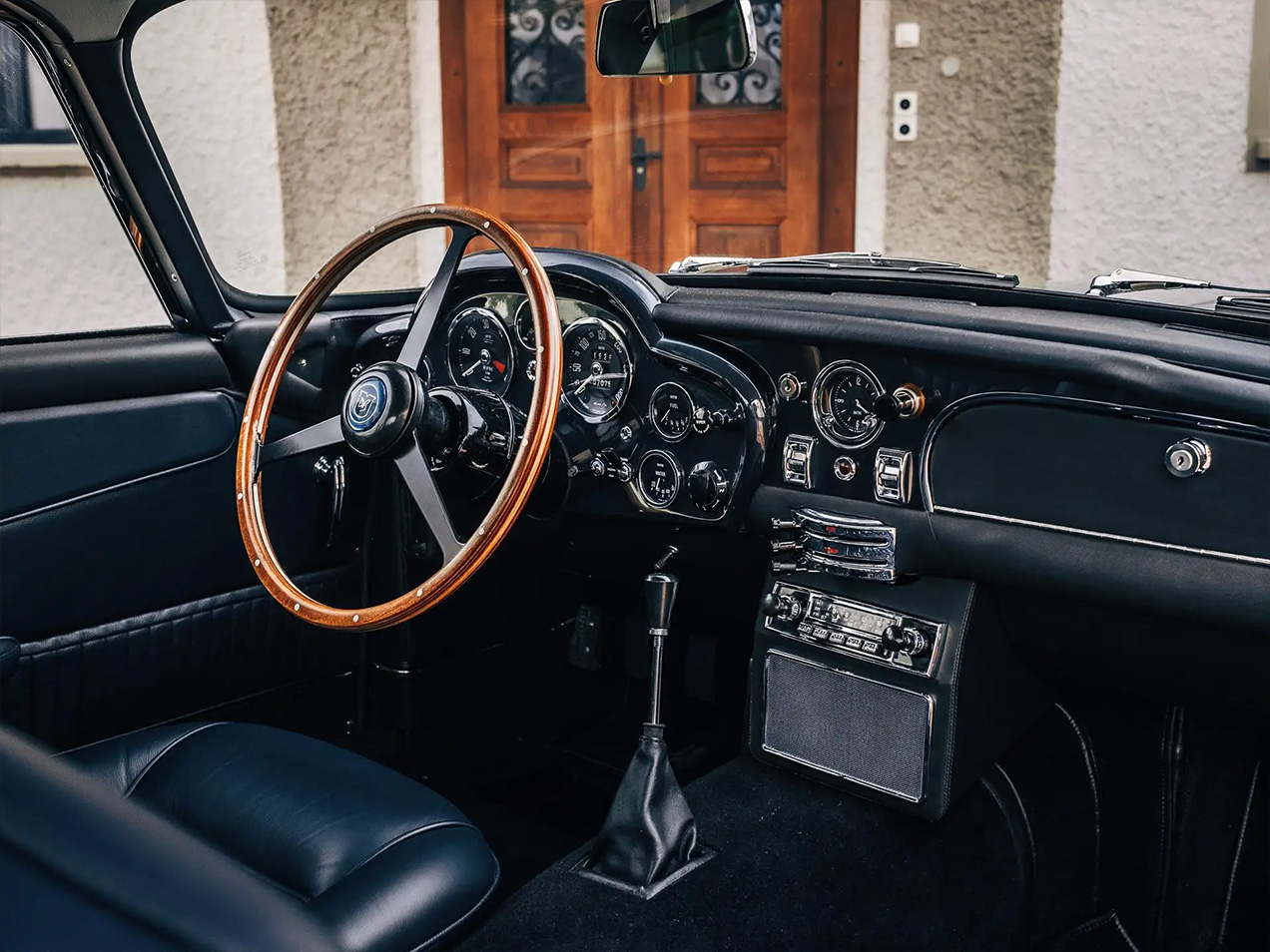 1965 Aston Martin DB5 Vantage auction RM Sothebys front interior