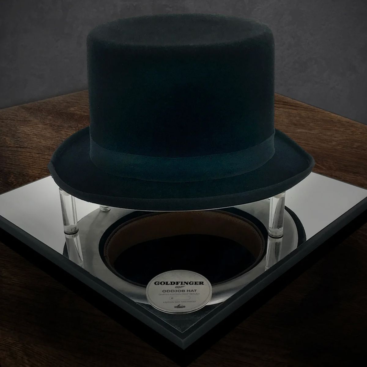 James Bond Oddjob Hat Prop Replica Goldfinger Numbered Edition