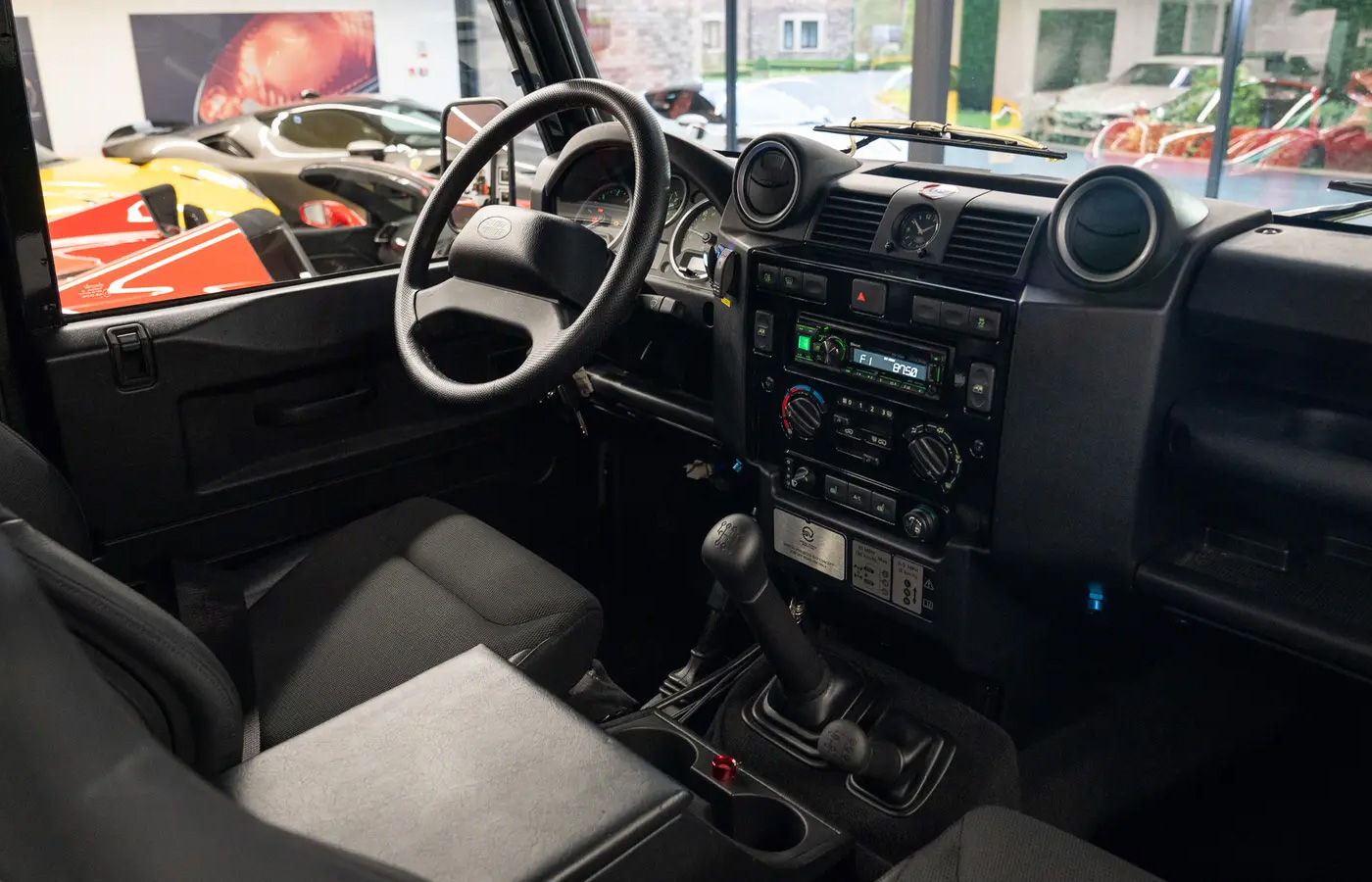 Land Rover Defender 110 SVX 007 SPECTRE edition for sale Tom Hartley interior