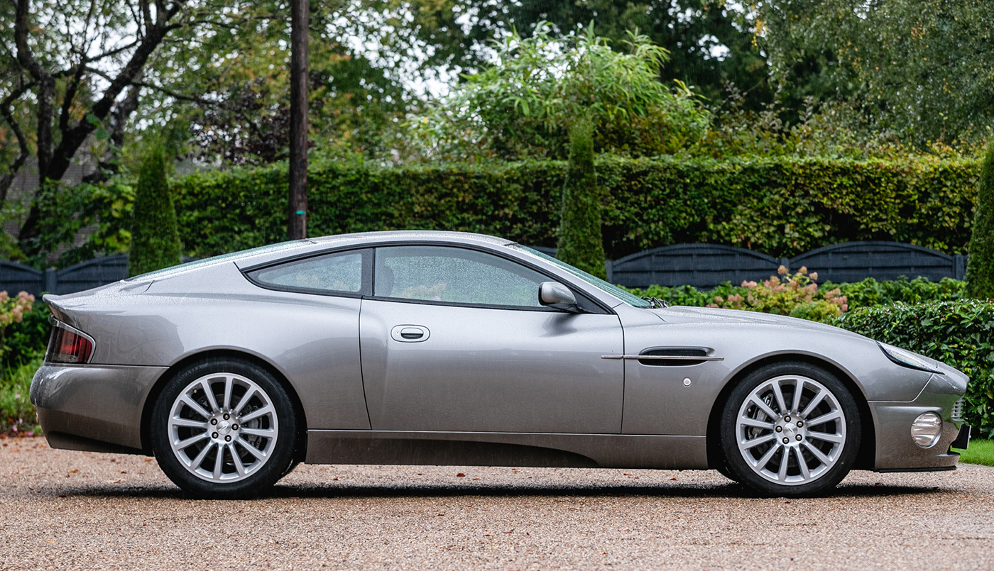 Aston Martin V12 Vanquish James Bond Press Car #007 on