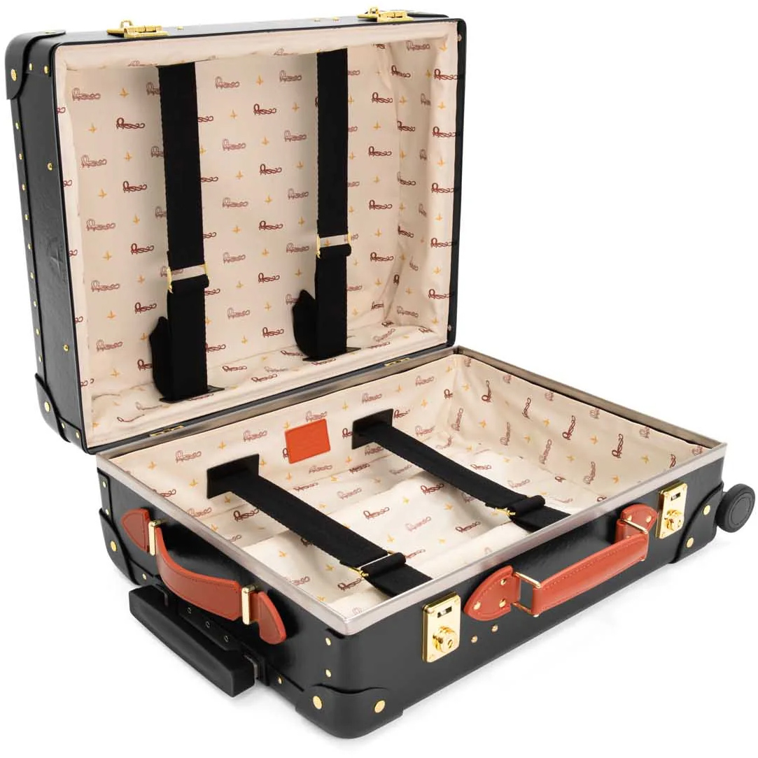 Globe-Trotter 40th Anniversary of Octopussy Collection Carry-On Case open