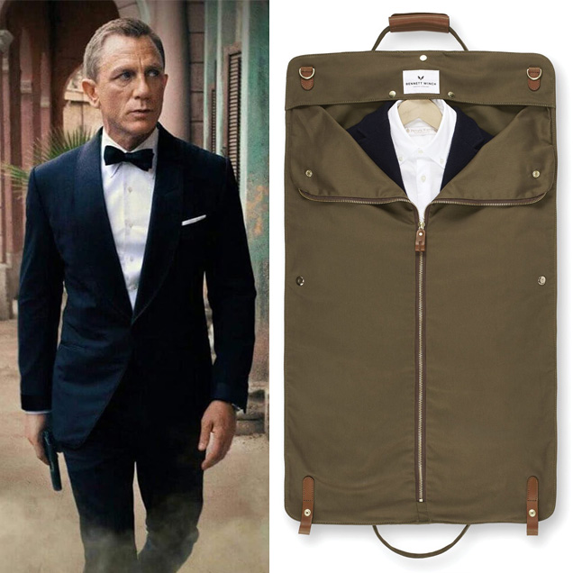 bennet winch james bond tuxedo bag