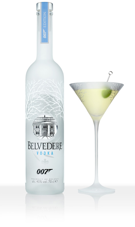 belvedere 007 spectre bottle