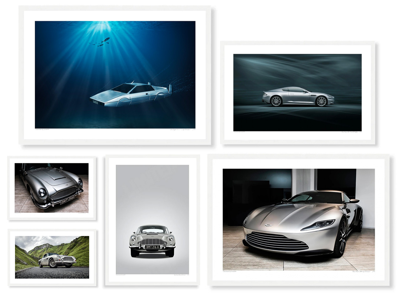 limited100 hq james bond car photo prints