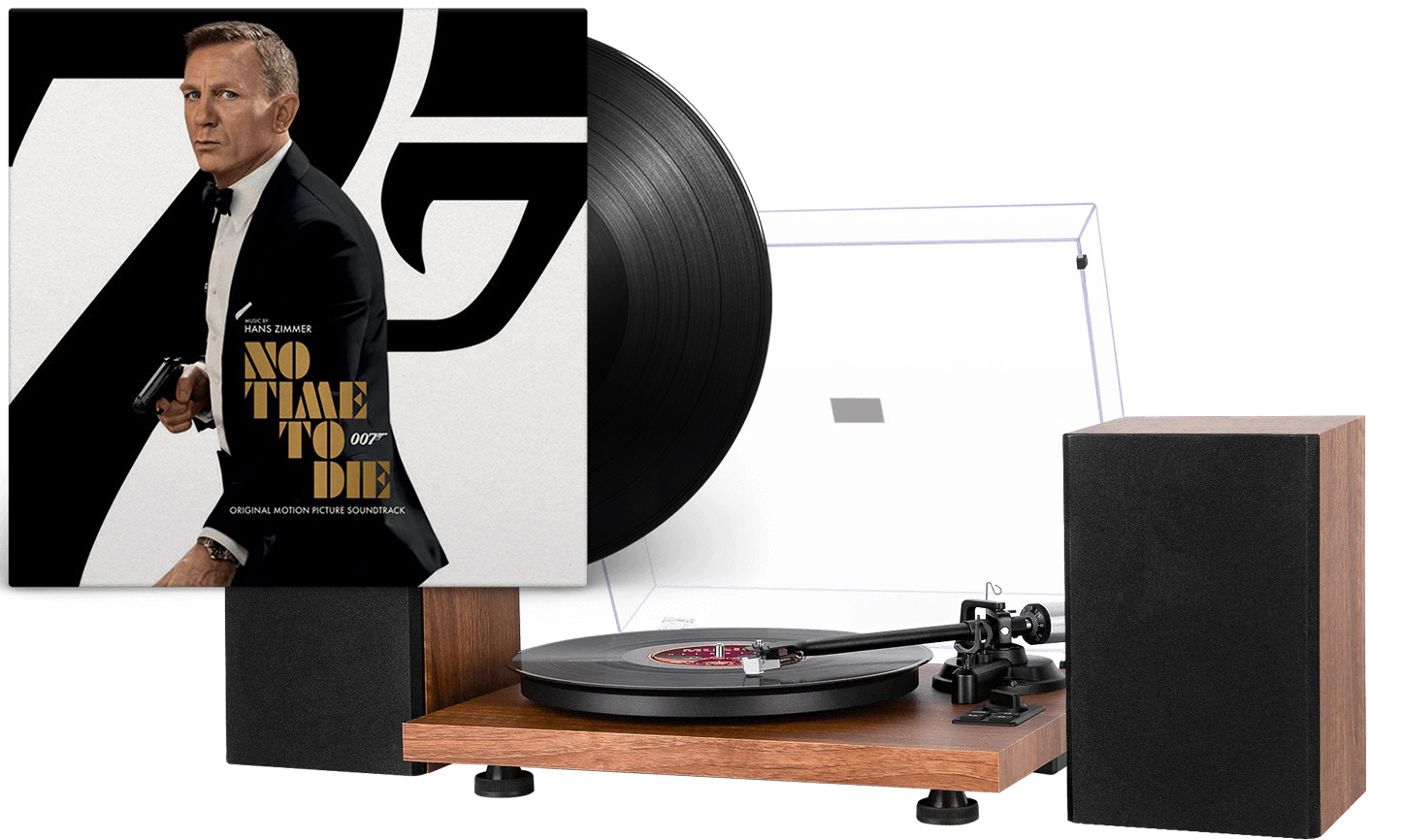 no time to die hans zimmer score 1byone audio turntable h004