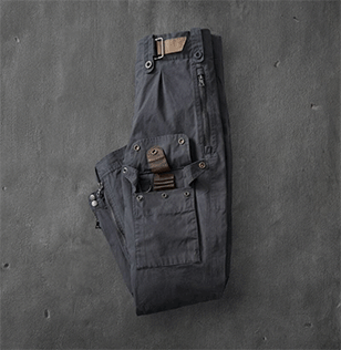 N.Peal combat trousers animated