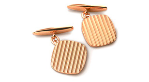 deakin francis anthony sinclair rose gold cufflinks