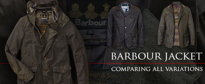 Barbour jacket comparison HP