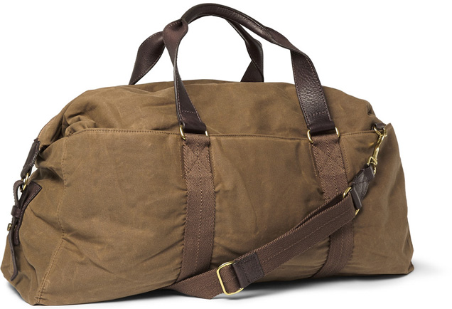 photo © Mr. Porter J.Crew Abingdon Weekender Bag