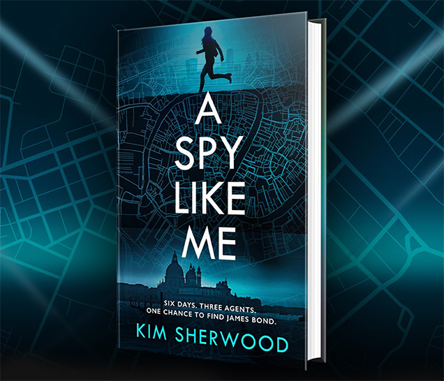 photo © Ian Fleming Publications / Instagram A Spy Like Me, by Kim Sherwood, UK Hardcover