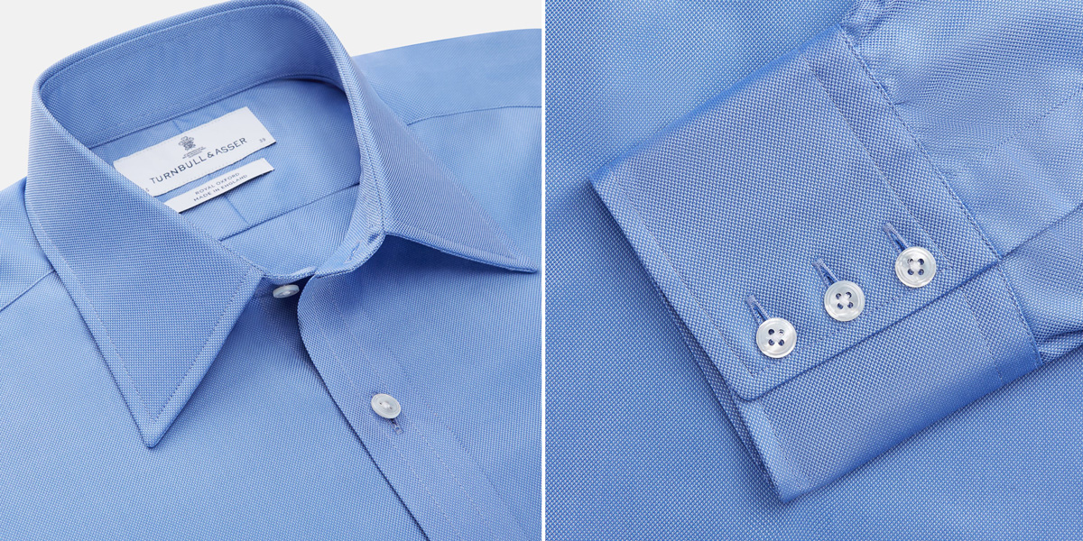 White Sea Island Quality Cotton Dress dress shirt with T&A