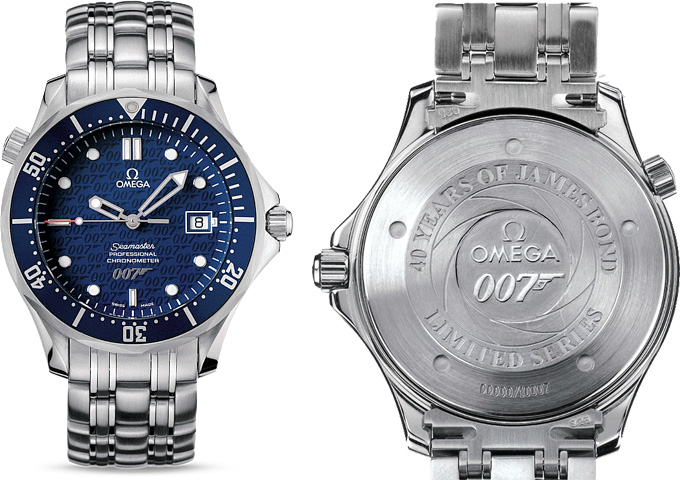 OMEGA Seamaster 300 James Bond 007 40th Anniversary Limited