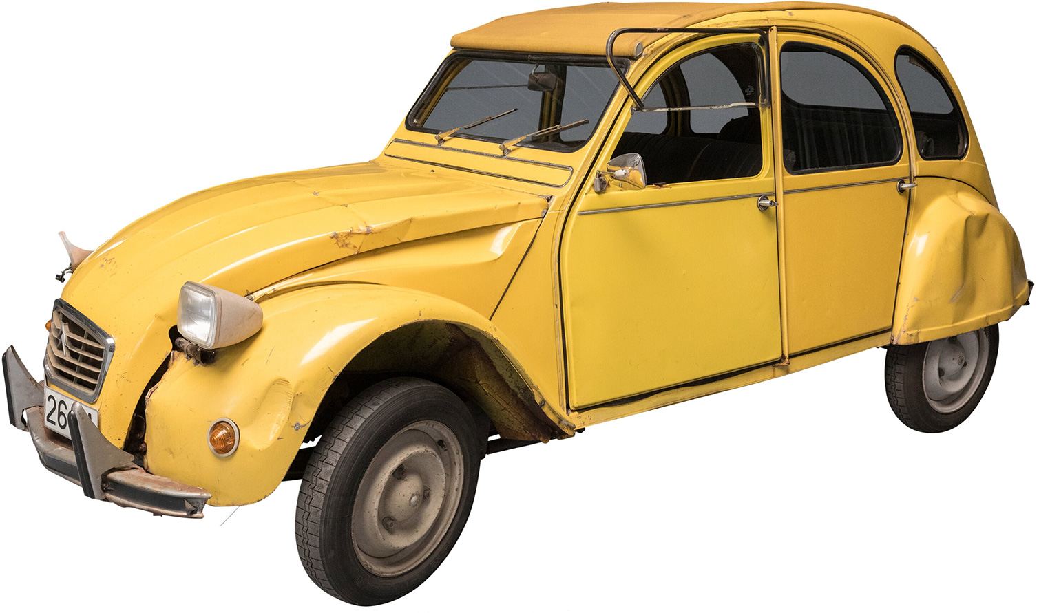 Citroen 2CV James Bond For Your Eyes Only Roger Moore auction Heritage side