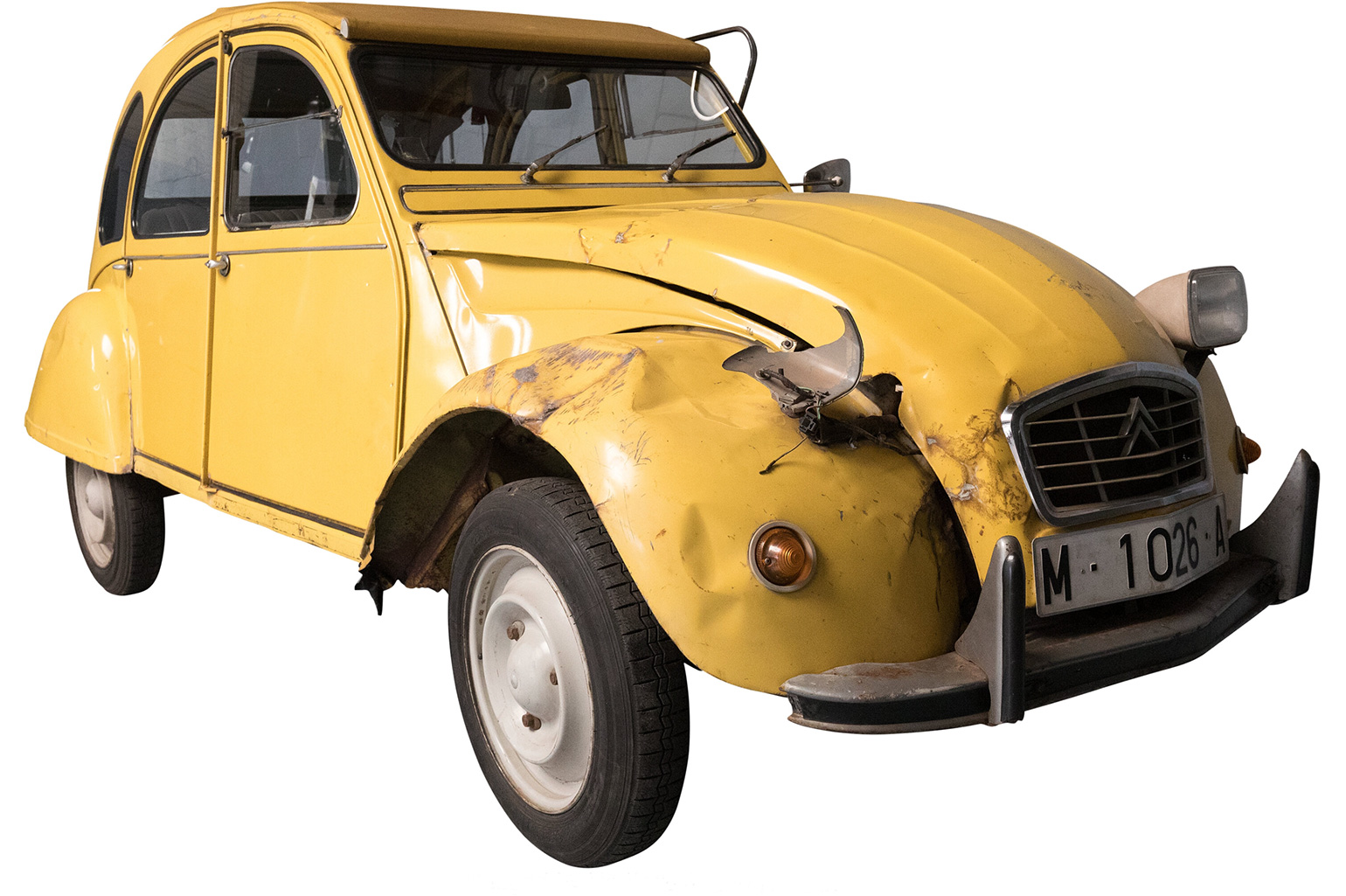 Citroen 2CV James Bond For Your Eyes Only Roger Moore auction Heritage front