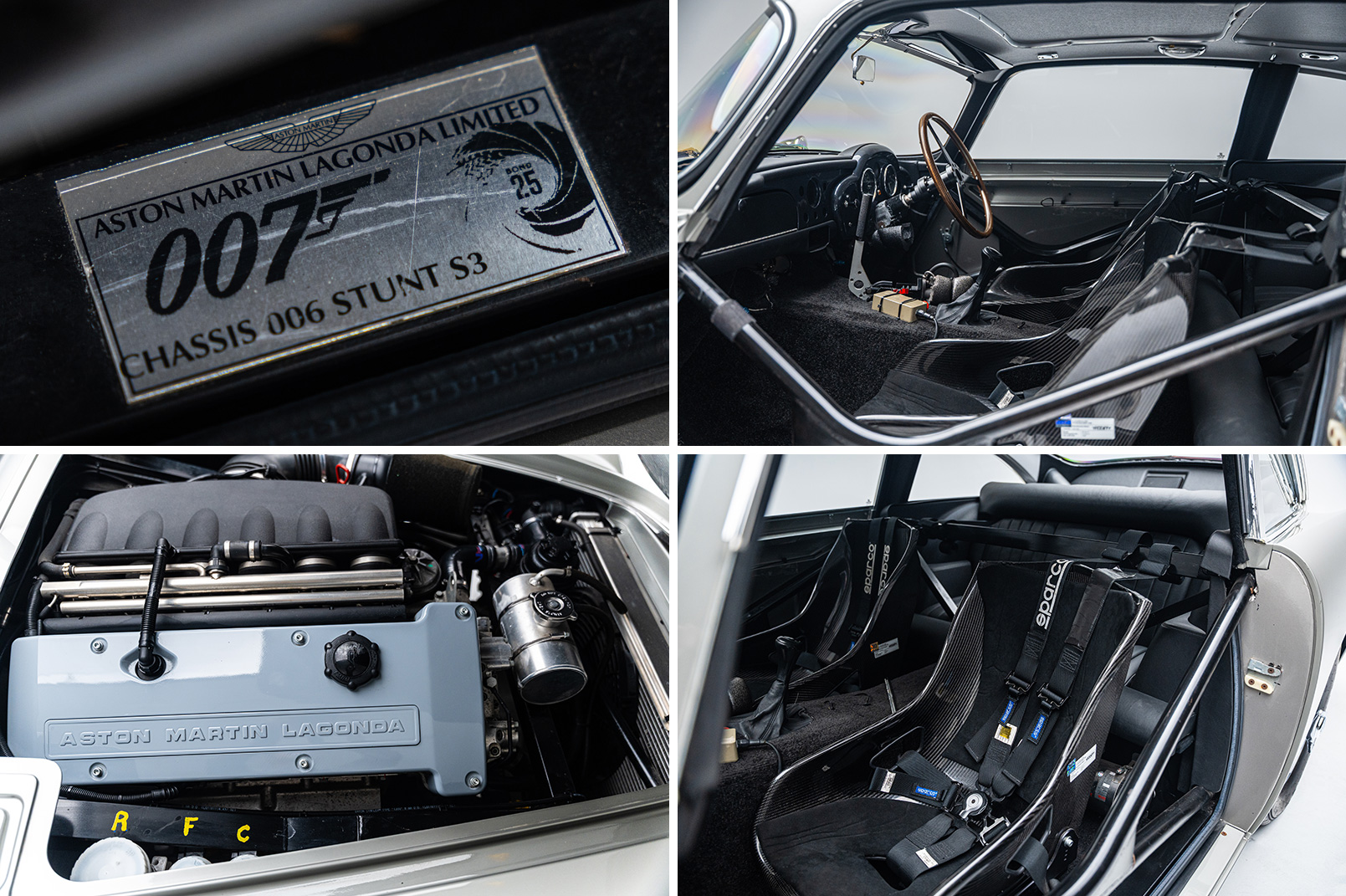 Petersen Automotive Museum Aston Martin Exhibition DB5 details