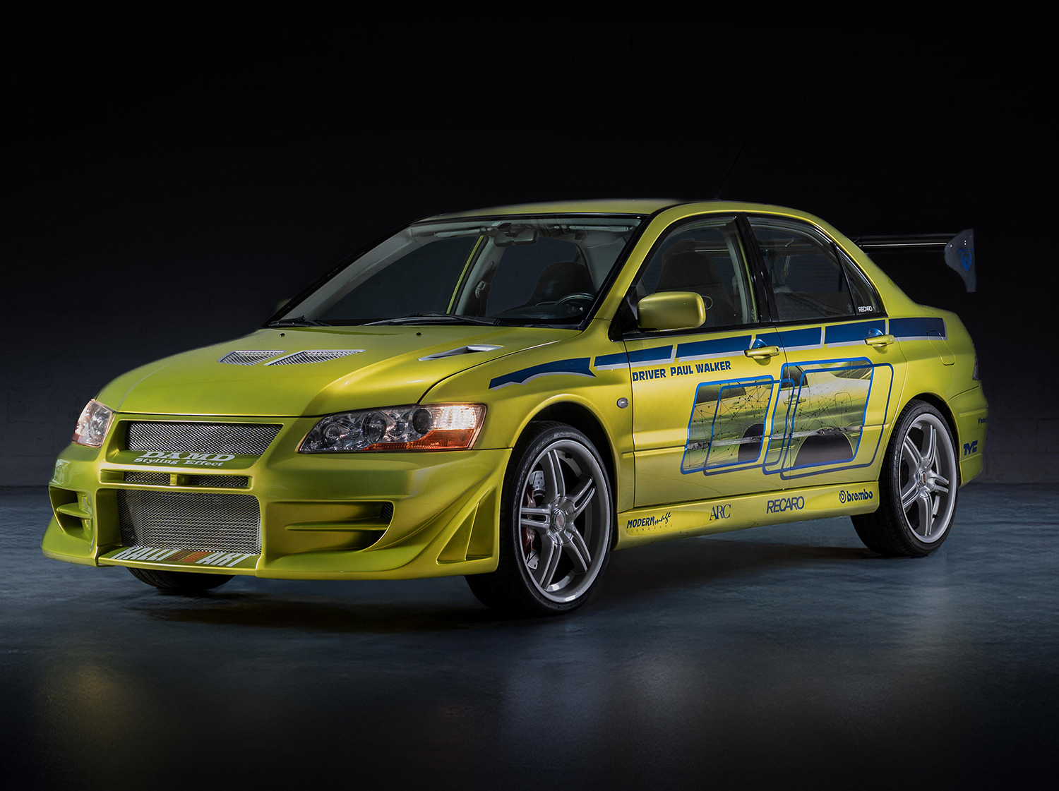 Mitsubishi Lancer Fast Furious Paul Walker Auction Bonhams Moviecar