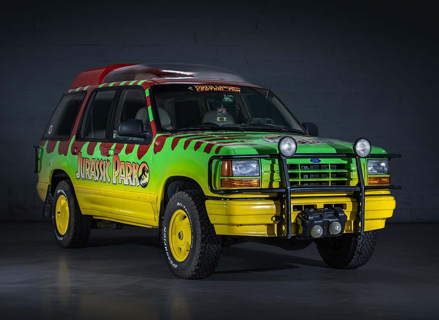 Jurassic Park replica Ford Explorer car auction
