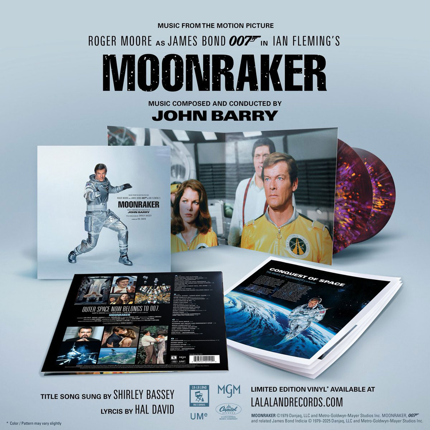 La-La Land Records vinyl Moonraker soundtrack La-La Land edition
