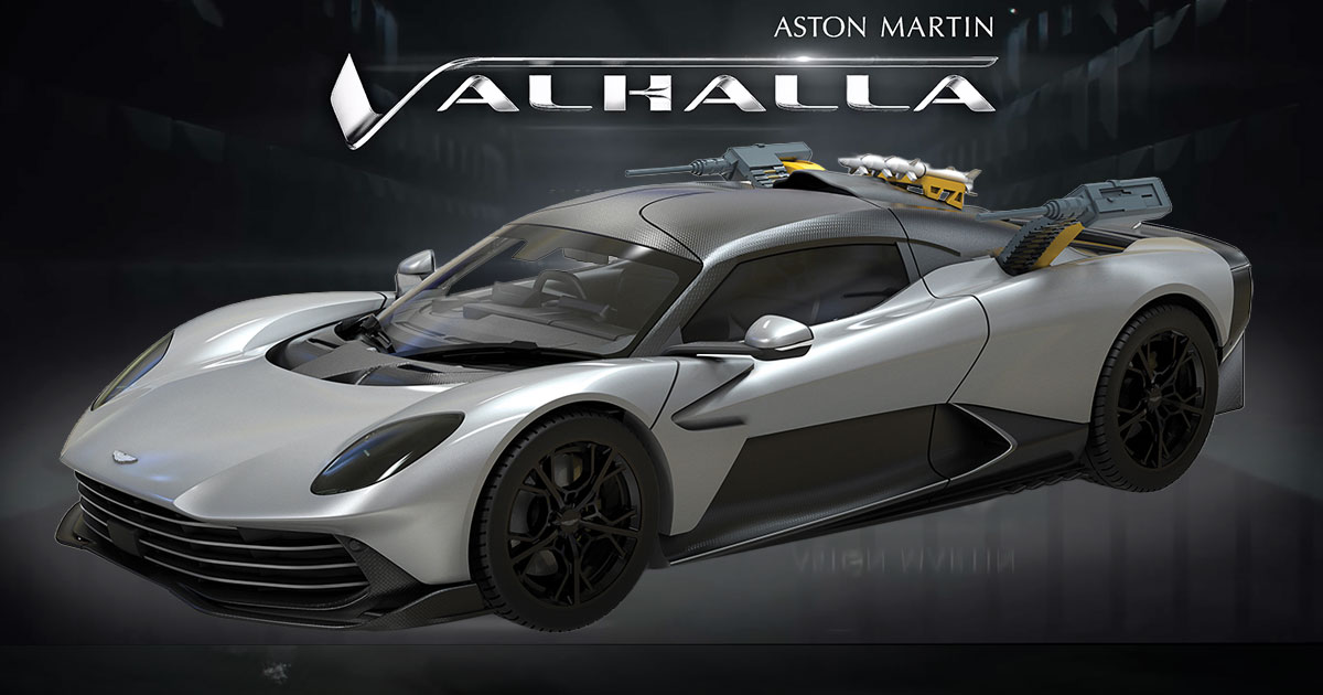 CC08101 Corgi Aston Martin Valhalla Tactical 007 First Light James Bond