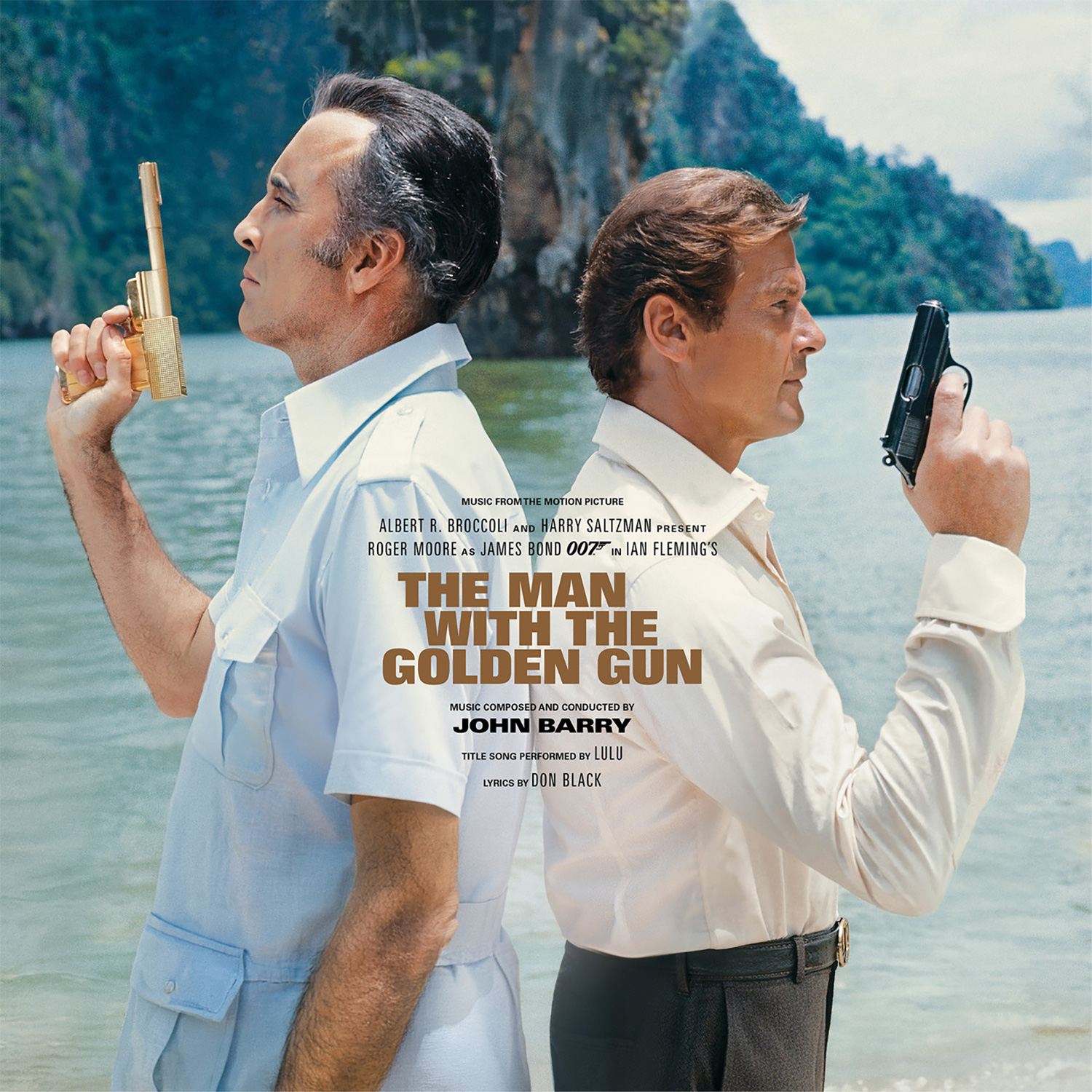 The Man With The Golden Gun Soundtrack Remastered Vinyl LP  by La-La Land Records cover