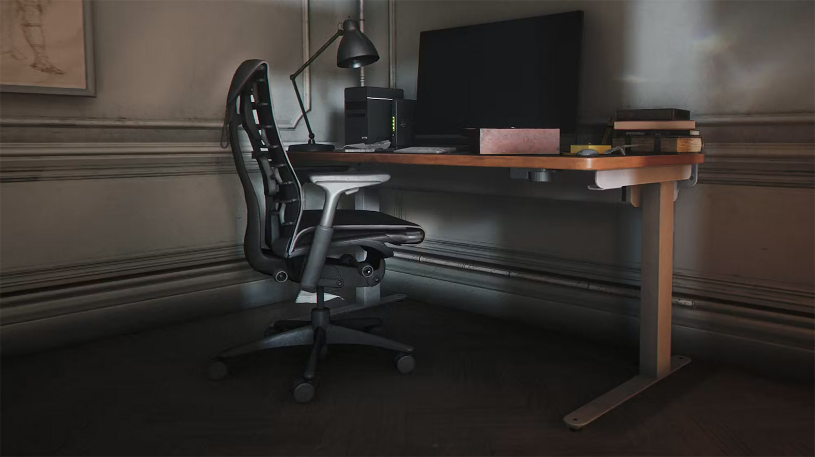 Herman Miller Coyl Gaming Desk in 007 First Light