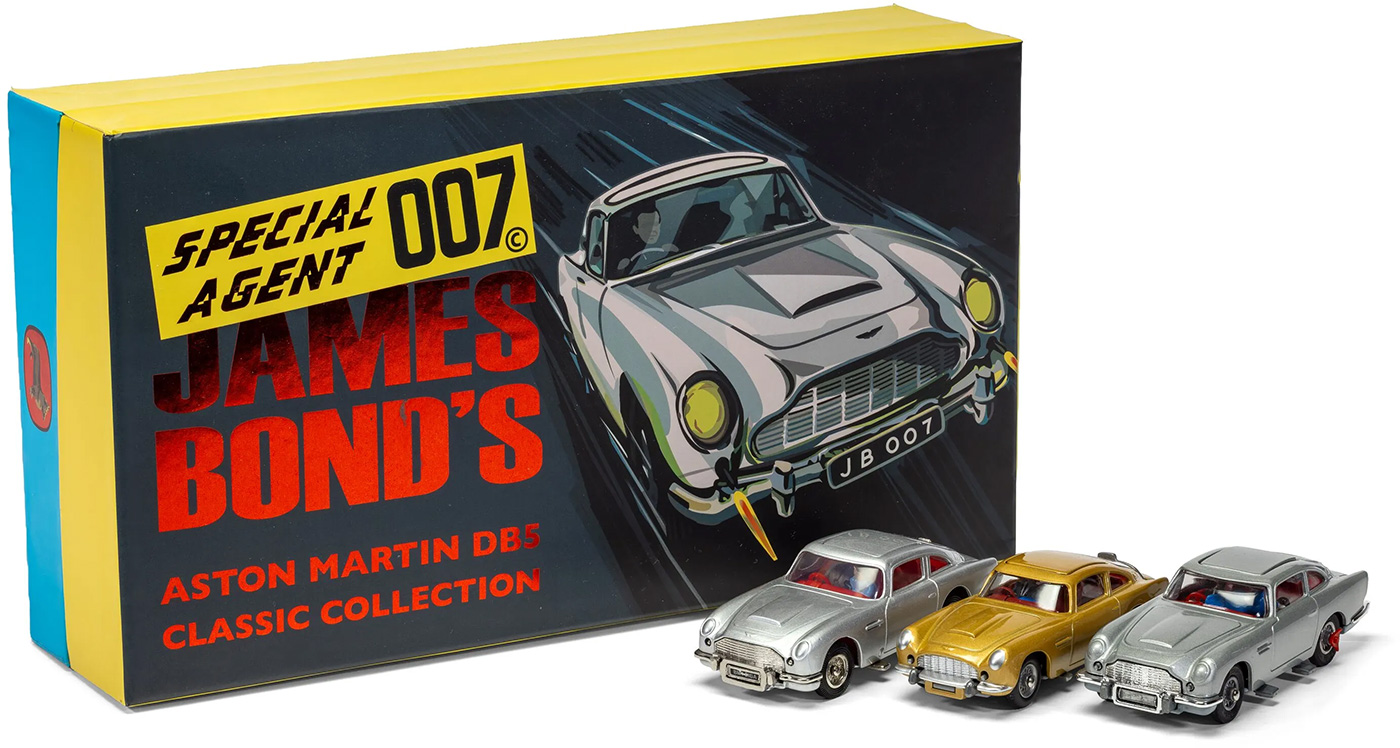 Corgi Celebrates 70th Anniversary with James Bond Aston Martin DB5 Triple Pack