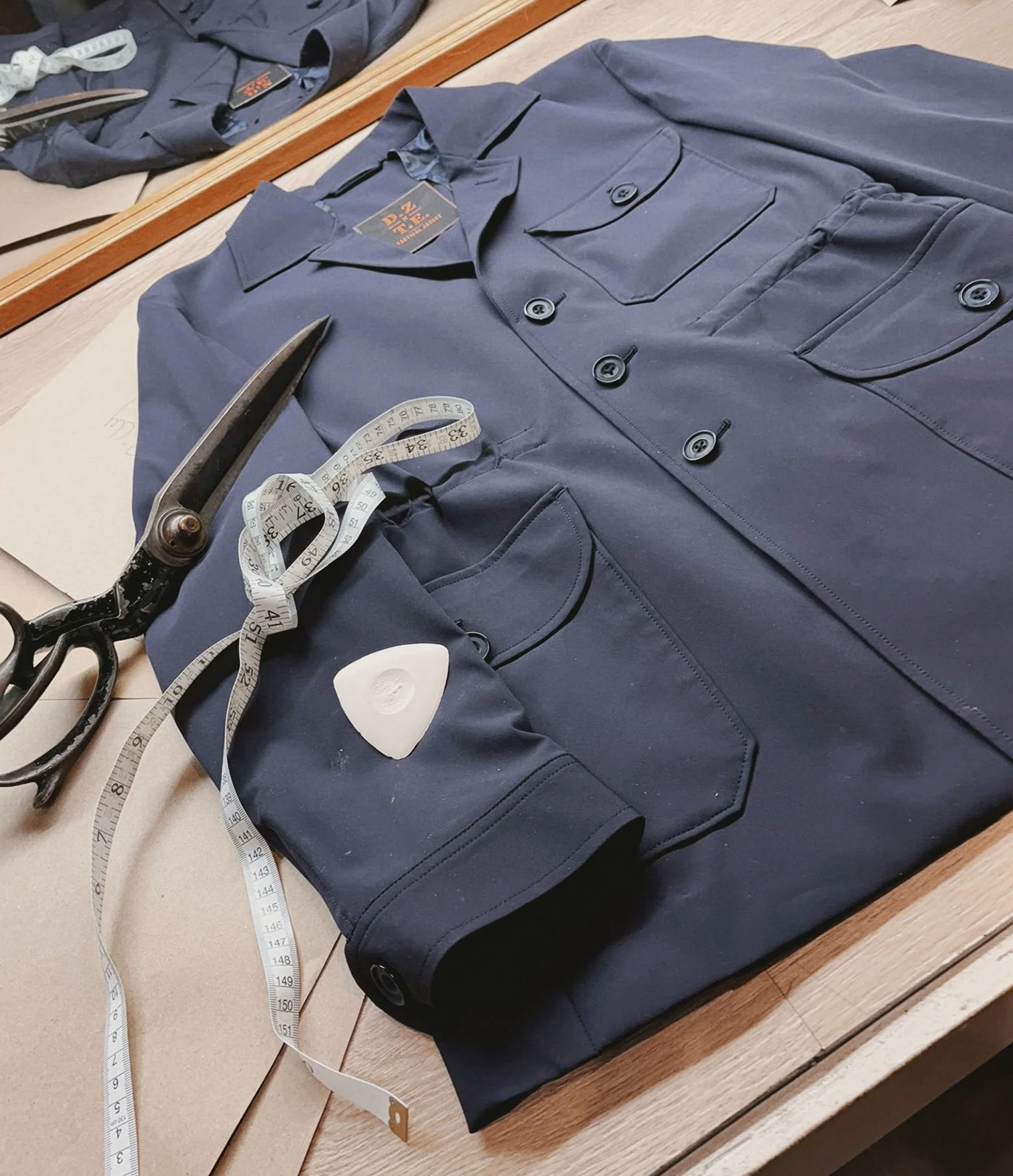 Grey Flannel David Zaritsky jacket details