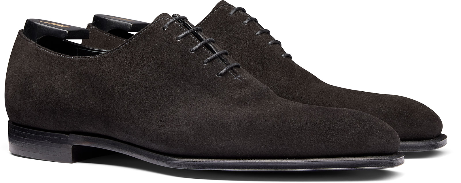 Crockett Jones Alex in Black Suede