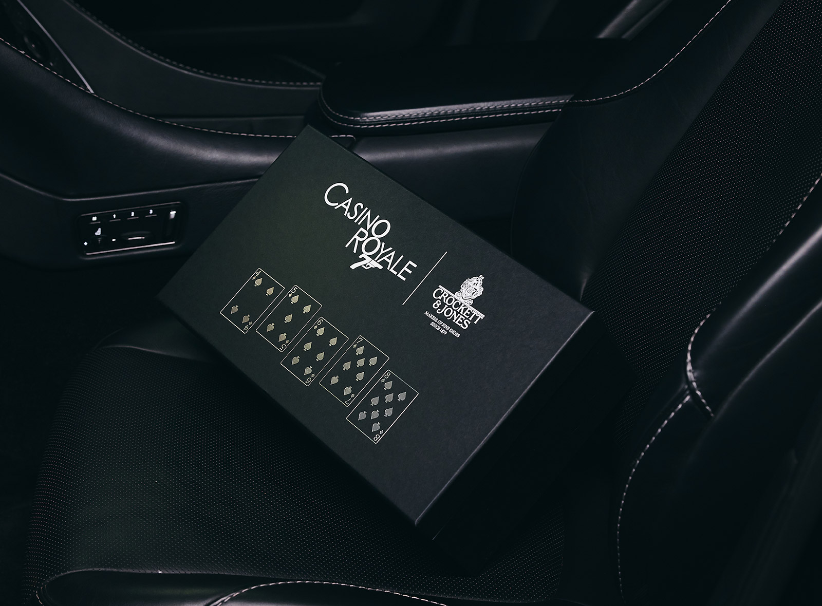 crockett jones casino royale shoe box
