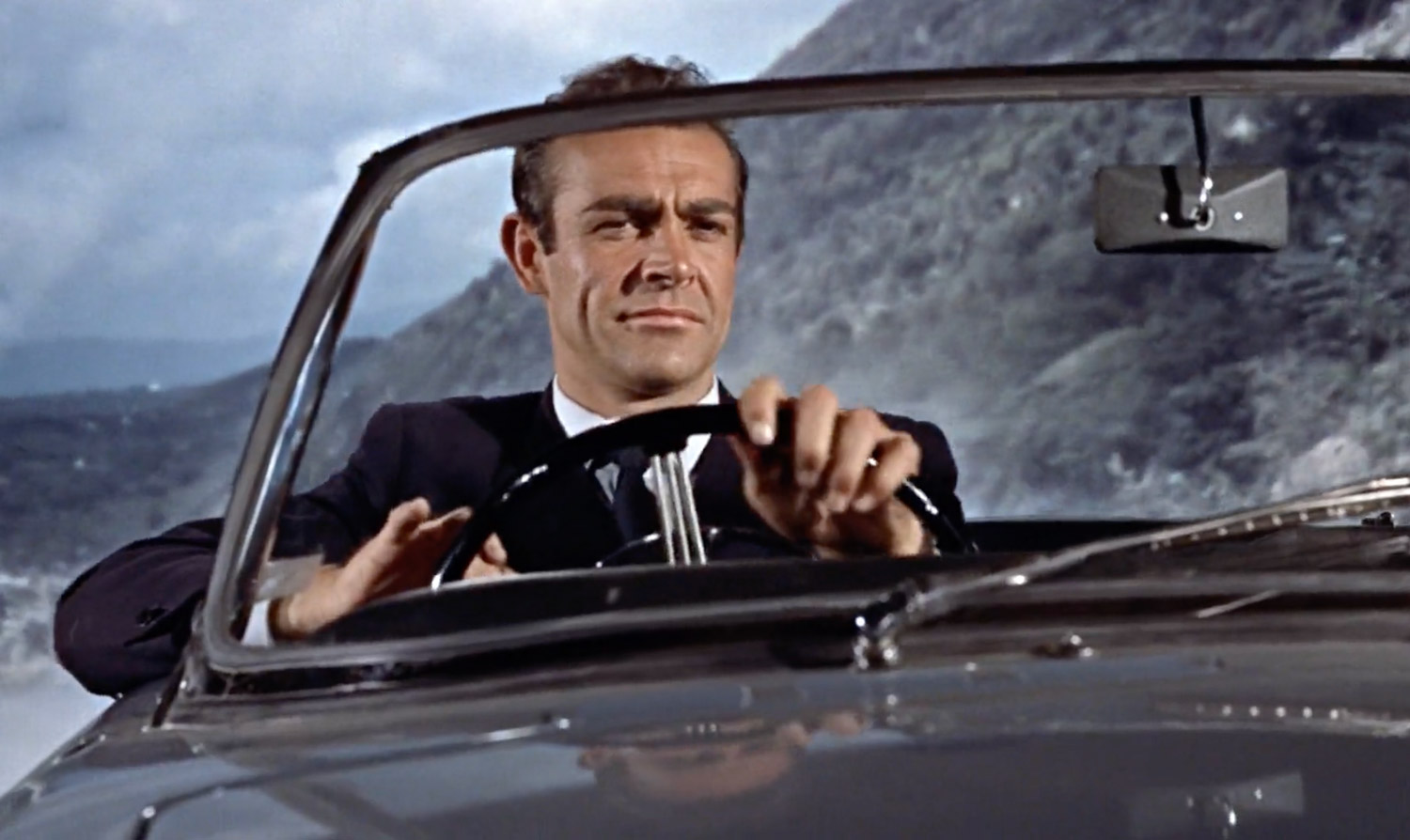 James Bond Sean Connery Sunbeam Alpine Dr No