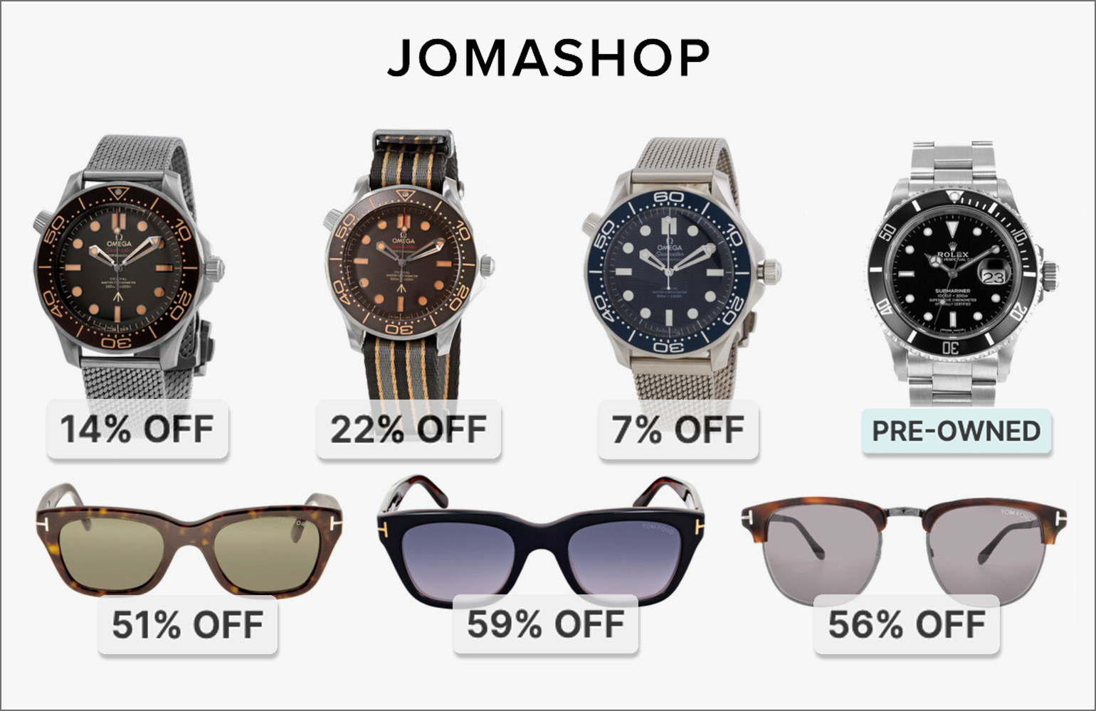 jomashop deals
