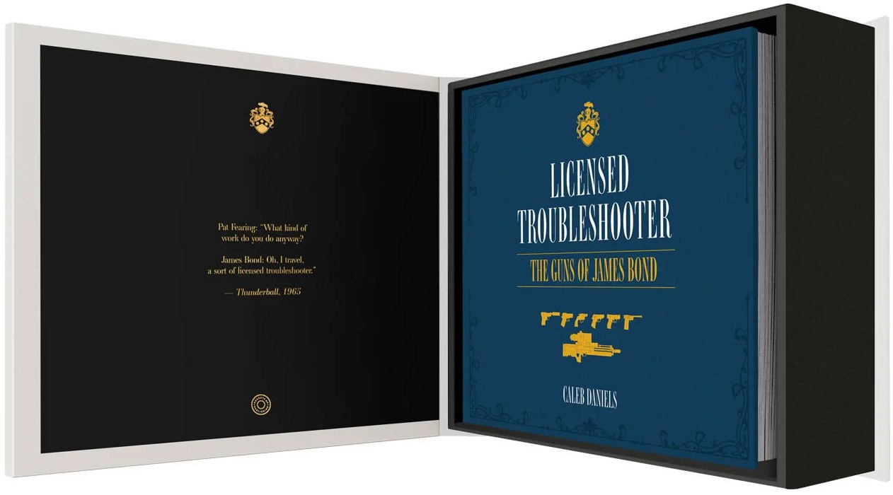 Licensed Troubleshooter The Guns of James Bond clamshell
